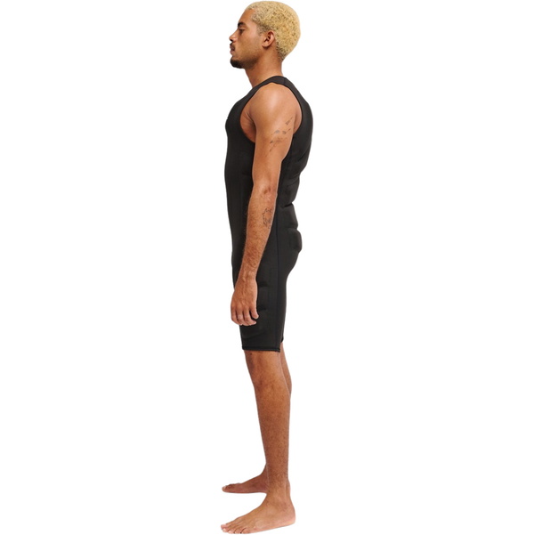 2026 Quiksilver Mens Highline Pro Impact Short John Wetsuit EQYWP03011 - Black
